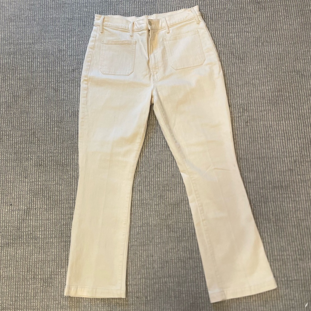 Mother The Hustler Patch Pocket Flood Jeans - Picture 3 of 4